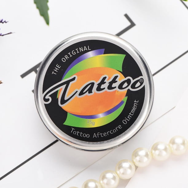 Crema profesional para el cuidado de tatuajesCrema anti cicatrizante hidratante para tatuajesCuración más rápida después del maquillaje Reparación de tatuajes con pomada 15g Khall JM08761-02