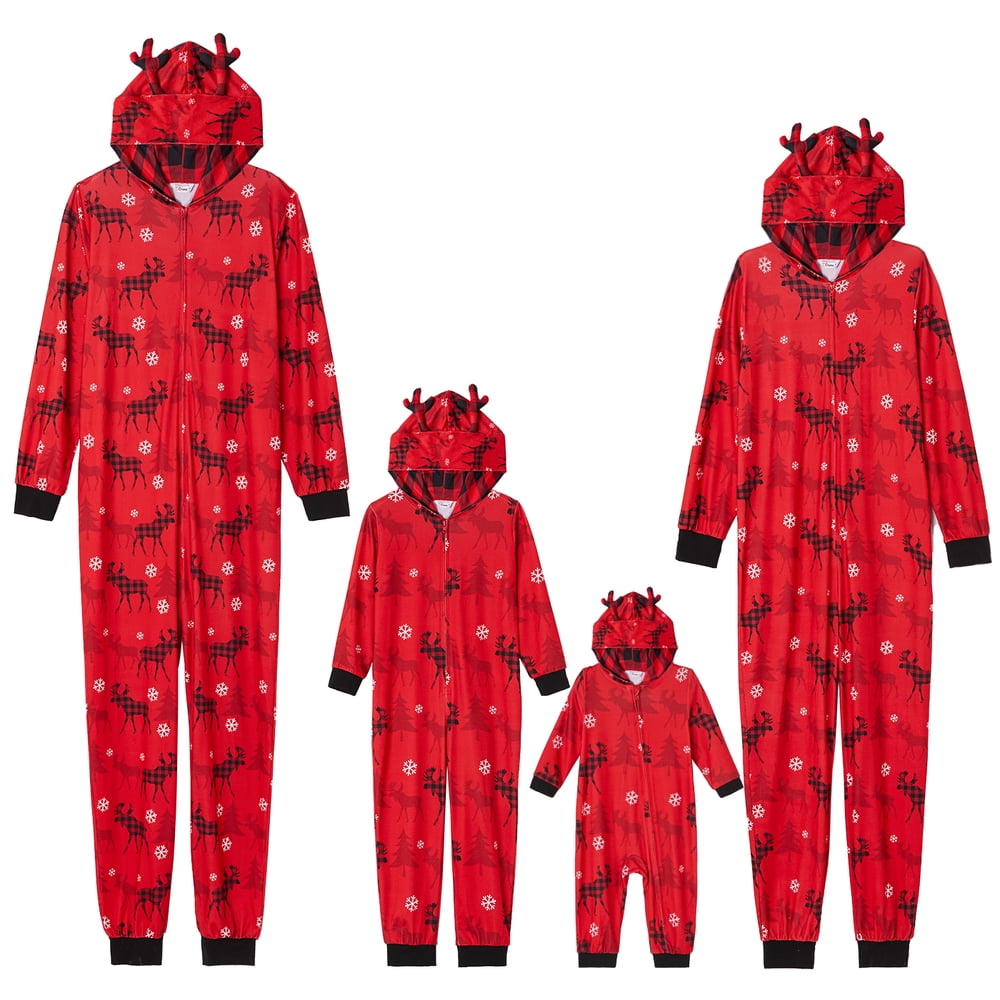 matching christmas pajamas onesie