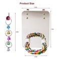 thumbnail image 4 of Bird Mirror with Perch Stand for All Species of Parrots, Lovebirds Pet Toy Supplies, 4 of 8