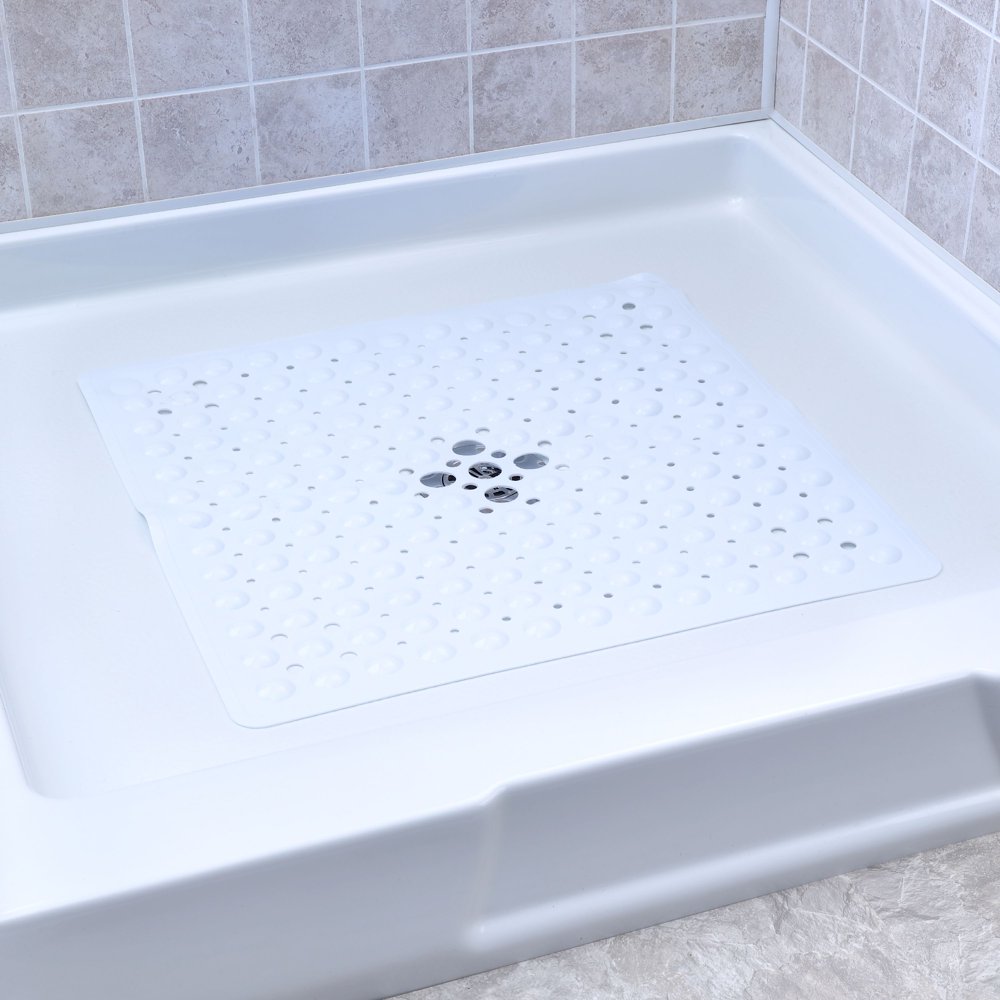 SlipX Solutions 21" x 21" Square Shower Stall Mat