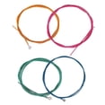 thumbnail image 3 of Colorful Steel and Nickel Alloy Bass Strings Set Smooth,, Lightweight for 4-String Electric Bass Players, 3 of 10