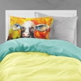 thumbnail image 2 of Carolines Treasures MW1225PILLOWCASE Another Happy Cow Fabric Standard Pillowcase, 2 of 2