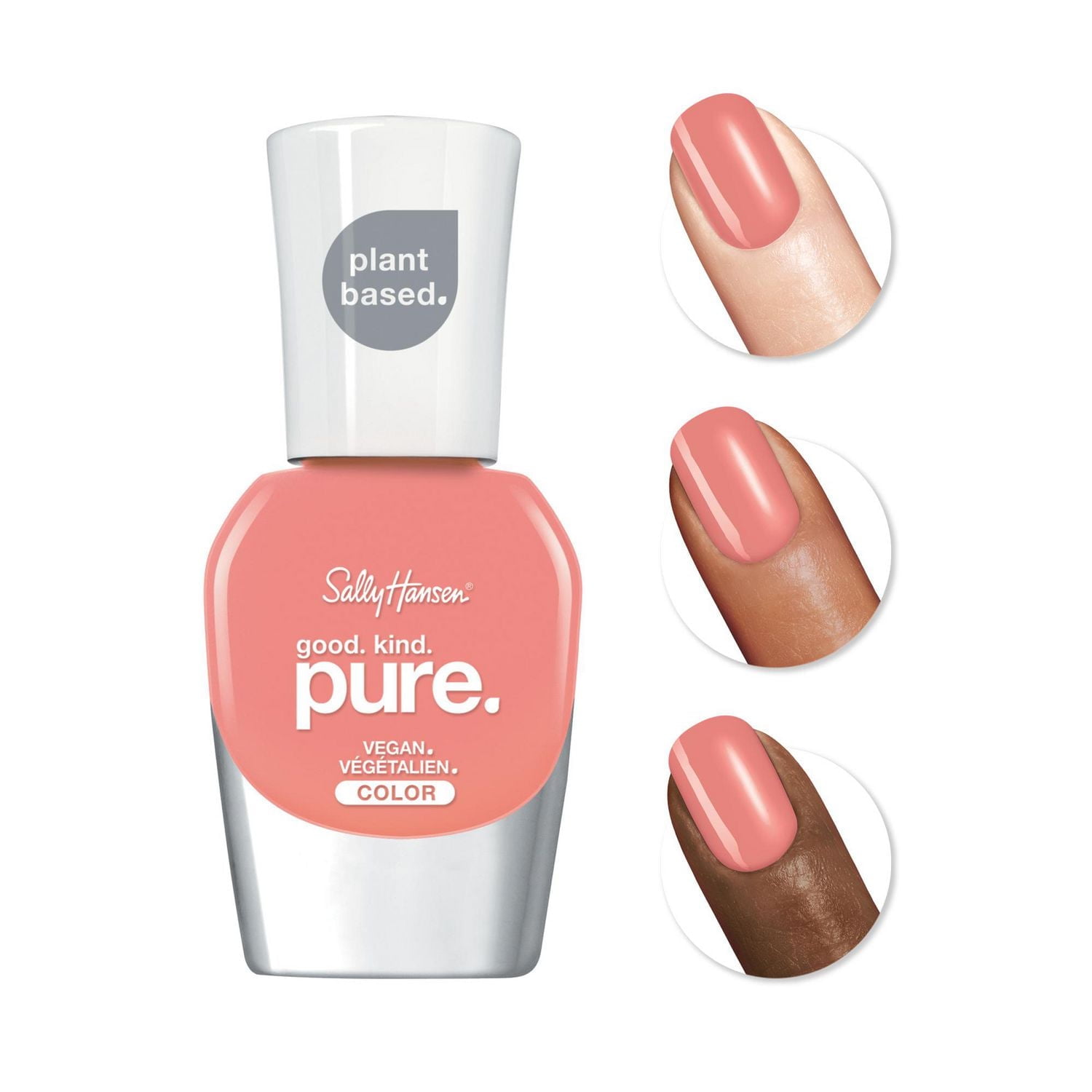 Good. Kind. Pure™ Nail Colour, 100% vegan, 15-free* nail polish with sustainable Bamboo and Marine Algae for extra care