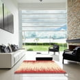 thumbnail image 6 of Ahgly Company Indoor Rectangle Abstract Bright Orange Solid Area Rugs, 4' x 6', 6 of 6