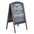 thumbnail image 1 of Costway 40'' Wood A-Frame Chalkboard Sign Menu Board Sidewalk Wedding Signage, 1 of 8