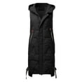 thumbnail image 4 of Vedolay Warm Winter Jacket Casual Fall Coat Front Open Work Winter Jacket Black,L, 4 of 5