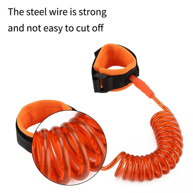 Rdeghly Kids Safety Wristband, Elastic Anti-lost Rope,Kids Anti-lost Rope Durable Elastic Adult Children Wristband Link Safety Assurance
