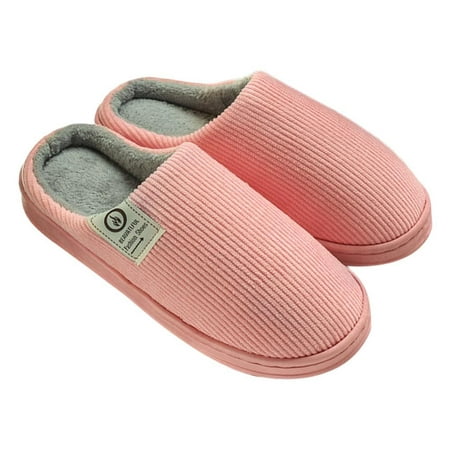 

Womens Memory Foam Slippers Cozy Slip on House Slippers for Women Indoor Outdoor Comfy Women s Bedroom Slippers Warm Soft Flannel Lining Home Slippers