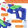 thumbnail image 2 of 23 Inch Big Water Guns for Kids Adults, Super Squirt Water Gun 2000cc High Capacity Water Blaster for Boys Girls Summer Toy Outdoor Water Fighting, 2 of 8