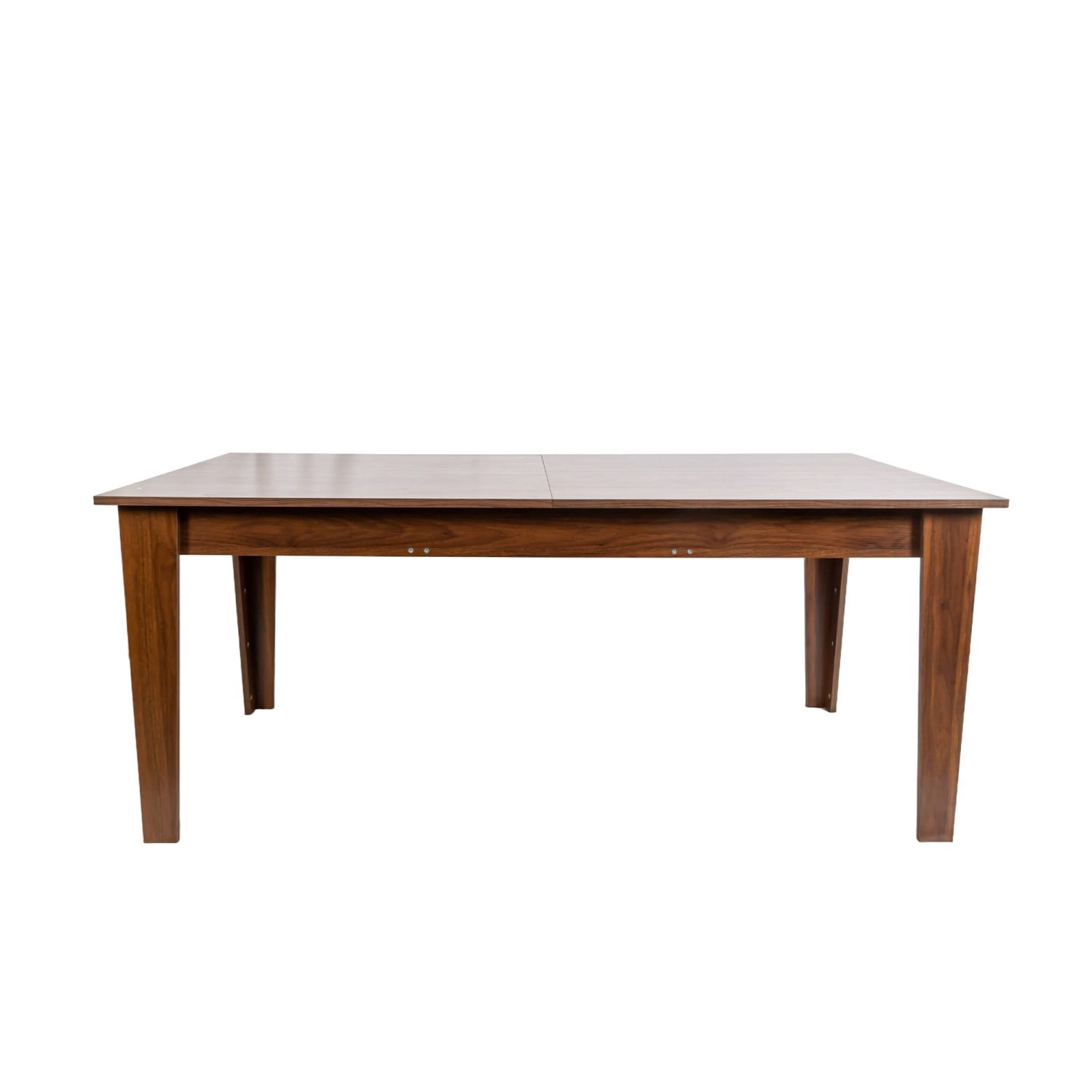 106.3" Extendable Dining Table, Large Woodgrain Kitchen Table with Expandable Design, Modern Rectangular Dining Room Table for Family Meals, Office, Study & Gathering Spaces, Walnut