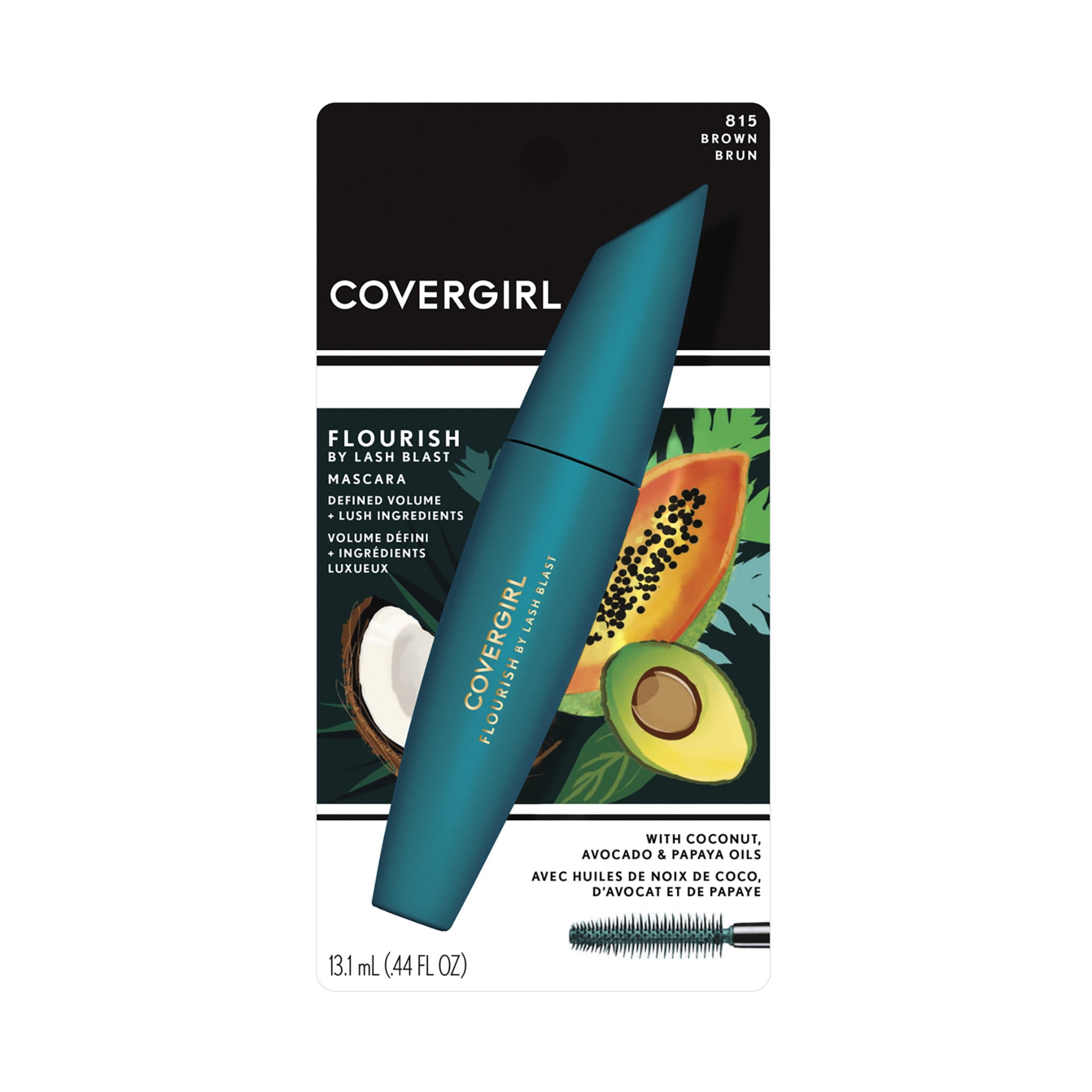 COVERGIRL Lash Blast Flourish Mascara, 815 Brown, 0.44 oz
