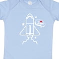 thumbnail image 4 of Inktastic Rocket Ship I Love Space Boys or Girls Baby Bodysuit, 4 of 5