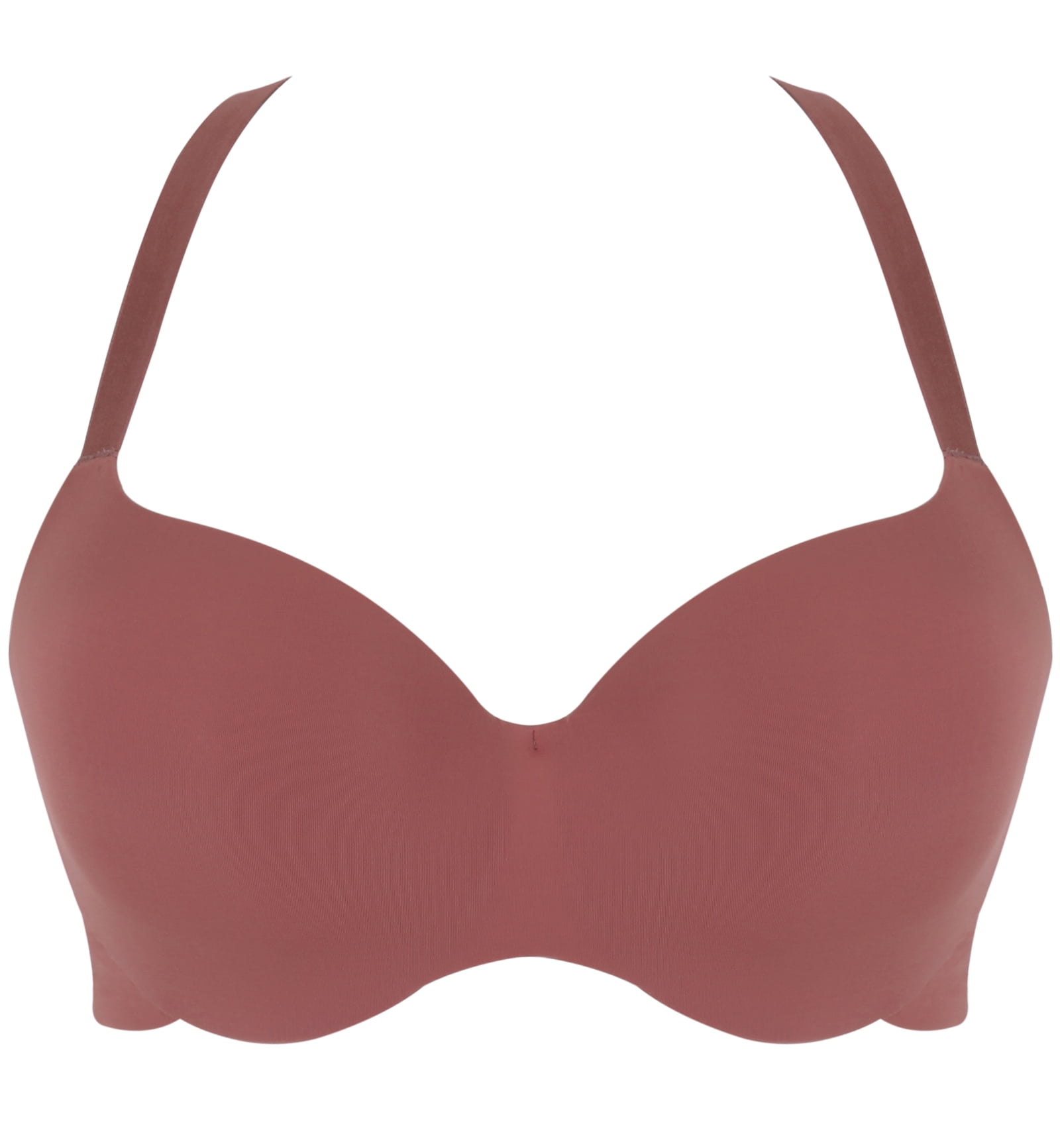 Panache 365 Molded Underwire T-Shirt Bra (10905),36GG,Lipstick