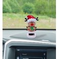 thumbnail image 4 of Juguetes de baile con energía Solar de Navidad, juguetes solares, adornos de baile, alce, Papá Noel, muñeco de nieve, pingüino, figuras de bailarines solares, 4 of 5
