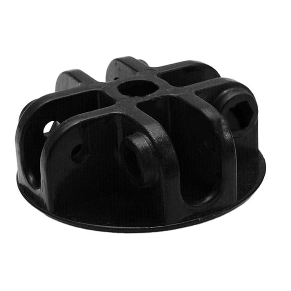 koolsoo 4-way Roof Centre Bracket for Tent Canopy Connector Reusable Easy Installation Versatile Sturdy for Hammock Tent Replace Part