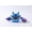 Blue, variant on Cocosmile Robot Round Kids Water Bottle with Removable Sleeve - Easy Open Button, Carrying Lanyard - Tritan Plastic Water Bottle Ideal for School Boys Girls, BPA Free Kids Cup (With Straw)