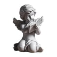 thumbnail image 2 of Escultura de resina Ala Estatuillas Obra de arte Escritorio Bebé Ángel Estatua Lectura Querubines Soledad Estatuillas de estatuas de ángeles, 2 of 3