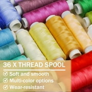 LANNEY Sewing Kit with Exquisite Case, 168 Pcs Portable Basic Sewing Supplies Accessories for Adults Kids Beginner Home Travel Emergency Including Thread, Needle, Scissors, Measure Tape and More