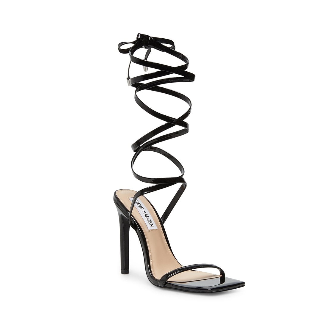 Steve Madden Uplift Square Toe Patent Dress Sandals | Dillard's
