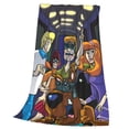 thumbnail image 7 of Lsque Scooby-Doo Pattern Fuzzy Fleece Throw Blanket Extra Large,Super Soft,Fluffy and Warm Blankets for Couch,Bed,All Season Use (40"x30"), 7 of 7