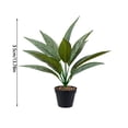 thumbnail image 3 of Plantas artificiales en maceta | Vegetación artificial para la decoración del hogar | Follaje realista de PVC para sala de estar, oficina y dormitorio, 3 of 6