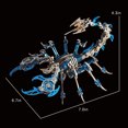 thumbnail image 5 of MACTANO 3D Scorpion Puzzle Metal Model for Teen Adult Blue, 5 of 5