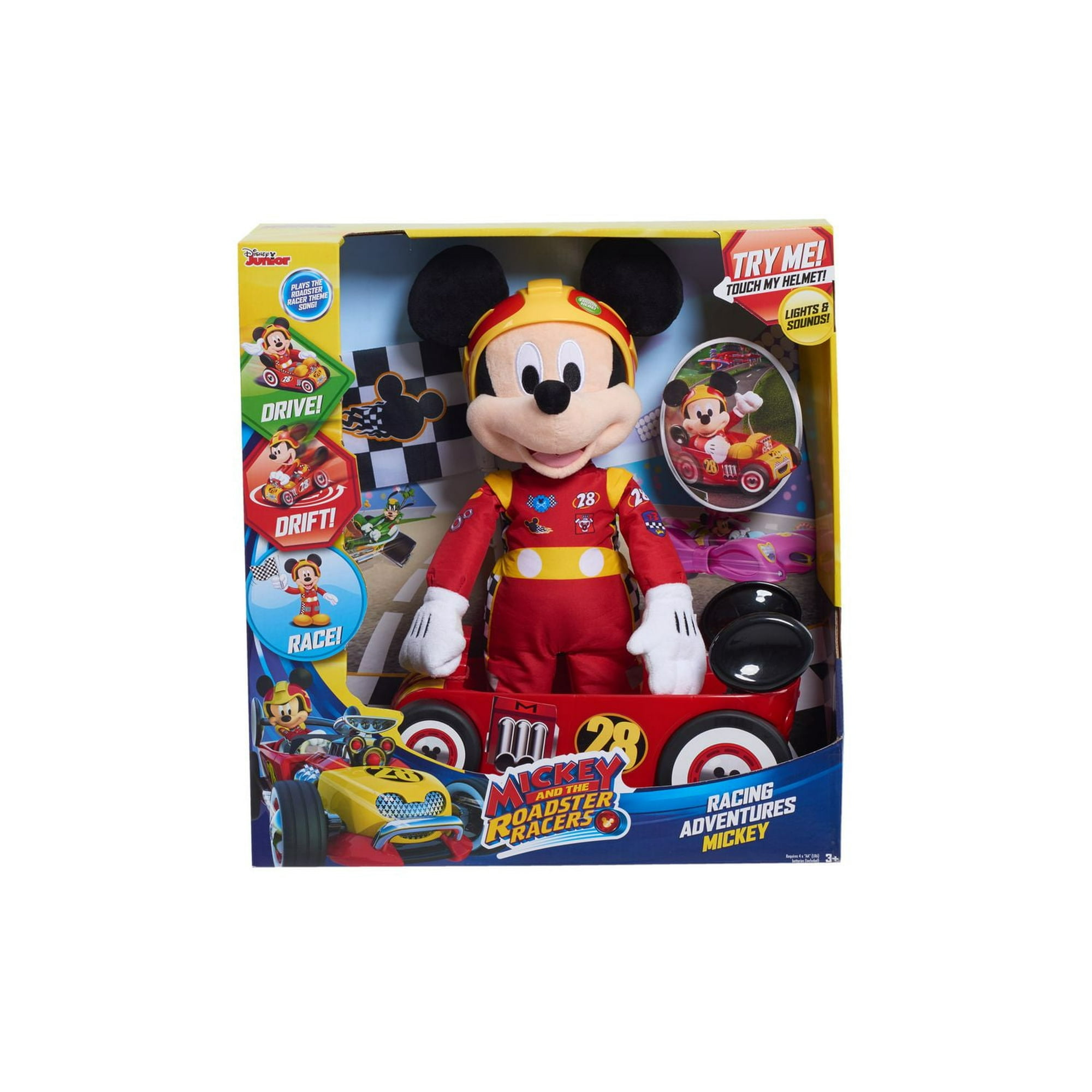 Disney Mickey & Minnie Roadster Racing Adventure Mickey Feature