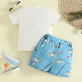 thumbnail image 4 of Trikvn Baby Boy Shorts Set Toddler Tractor Shirt with Plaid Shorts Outfit 2-Piece Farm Theme Summer Playwear Set Comfortable Durable Everyday Kid Clothing, 4 of 7