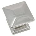 thumbnail image 2 of Strategic Brands 83514 Polished Nickel Poise Large Knob with Back Plate, 2 of 2