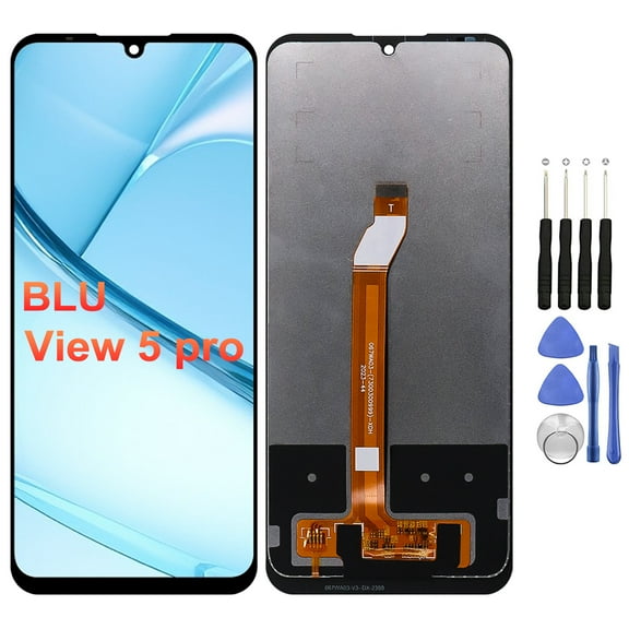 KIQ Replacement LCD Screen Full Assembly with Digitizer Compatible with BLU View 5 pro(Withtout Frame)