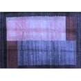 thumbnail image 1 of Ahgly Company Indoor Rectangle Abstract Blue Contemporary Area Rugs, 8' x 10', 1 of 4
