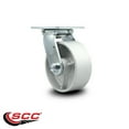 thumbnail image 2 of 5 Inch Semi Steel Wheel Swivel Caster with Roller Bearing Service Caster, 2 of 2