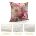 thumbnail image 4 of Watercolor Peony Throw Pillow Covers ,Pink and Red Peony Flowers  Cushion Cases Decorative Pillow Cases for Couch Sofa Bedroom, 4 of 5
