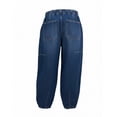 thumbnail image 6 of Jogger Workwear Jeans for Women Lightweight Comfortable Lowrise Loose Casual Workwear Jogging Leg Jeans Women's Breathable Low Pants, 6 of 7