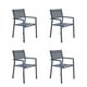 thumbnail image 1 of Set de 4 Sillas de Comedor de Aluminio Durable para Jardín o Terraza NATERIAL ORION ALPHA II, 1 of 9
