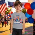 thumbnail image 2 of CONROSES 250 Anniversary Usa Toddler Boys Short Sleeve T Shirts Dinosaur Graphic July 4Th T-Shirts Tee Tops, Sizes 12-13 Years, 2 of 4