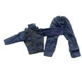 thumbnail image 3 of ACCIÓN de ACCIÓN de 1: 6 Copa de ropa en miniatura Traje de uniforme Accesorios de disfraces de muñeca de tela para figuras masculinas de 12, 3 of 8