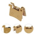 thumbnail image 2 of 1Set Copper Magnesium Electric Scooter Brake Pads For Electromobiles 4.40X3.20X0.50Cm, 2 of 8