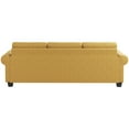 thumbnail image 2 of COPIAE 91” Sofa Couch, Deep Seat Sofa with Lawson Style Armrests, Modern 3 Seater Sofa with Upholstered Cushion& Backrests, Mid-Century Comfy Couch for Living Room, Apartment, 2 of 8