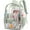 Grey Green, variant on PayUSD Clear Backpack Heavy Duty Stadium Approved Waterproof PVC Transparent Book Bag with Reinforced Strap for School Work Travel Festival, Black