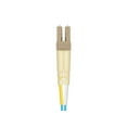 thumbnail image 4 of Monoprice Fiber Optic Cable - 5 Meter - Aqua | LC to LC, OM3, 50/125 Type, Multi Mode, 10Gb, Duplex, 4 of 6