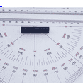 thumbnail image 4 of 8X Chart Drawing Triangle Ruler for Ship Drawing 300mm Large-Scale Triangle Ruler, 4 of 8