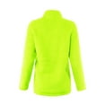 thumbnail image 3 of A2Y Women's Soft Sherpa Front Zipper Side Pockets Jackets Neon Lime 3XL, 3 of 3