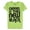 green, variant on Chaser Womens Green Is The New Black Graphic T-Shirt, Green, X-Large