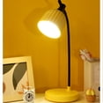 thumbnail image 4 of COFEST Three-speed Eye Protection Desk Lamp for Studying， USB Dormitory Student Homework Eye Protection Desk Lamp， Rechargeable Dormitory Bedside Reading Lamp Yellow, 4 of 7