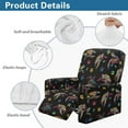 thumbnail image 5 of HELLHERO Sea Turtle Print Recliner Seat Covers for Reclining Chair Non Slip Fitted Recliner Couch Covers That Stay in Place, Home Decor, Easy to Install, 5 of 8
