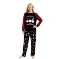 thumbnail image 3 of LuLiaMenton Hanging with My Gnomies Christmas Pajamas Matching Couples Pjs Set, Womens 2XL, 3 of 5