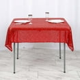 thumbnail image 2 of BalsaCircle 54" x 54" Square Sequined Tablecloth Wedding Party Catering Linens Red, 2 of 4
