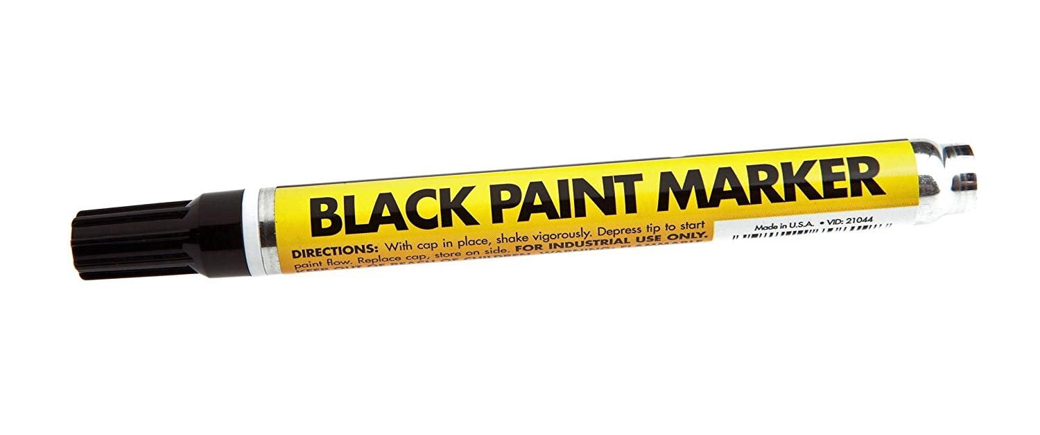 Forney 70819 Marker, Paint, Black