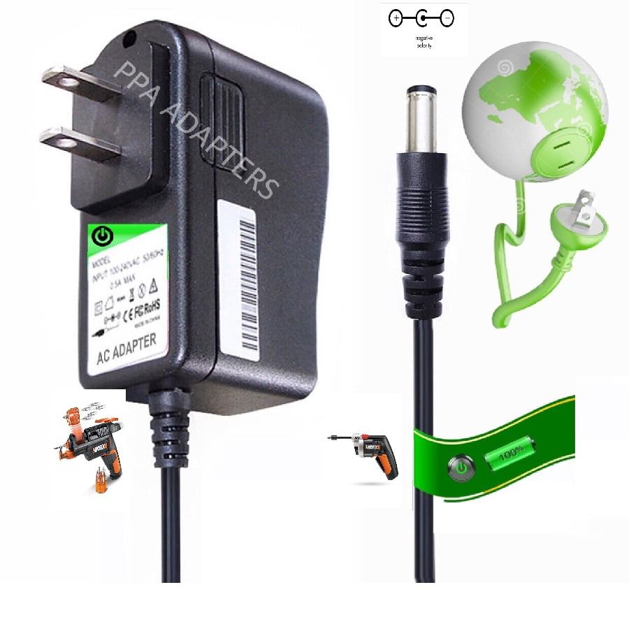 4v Charger for Worx 4V Cordless Drill Screwdriver SD & XTD Works Driver